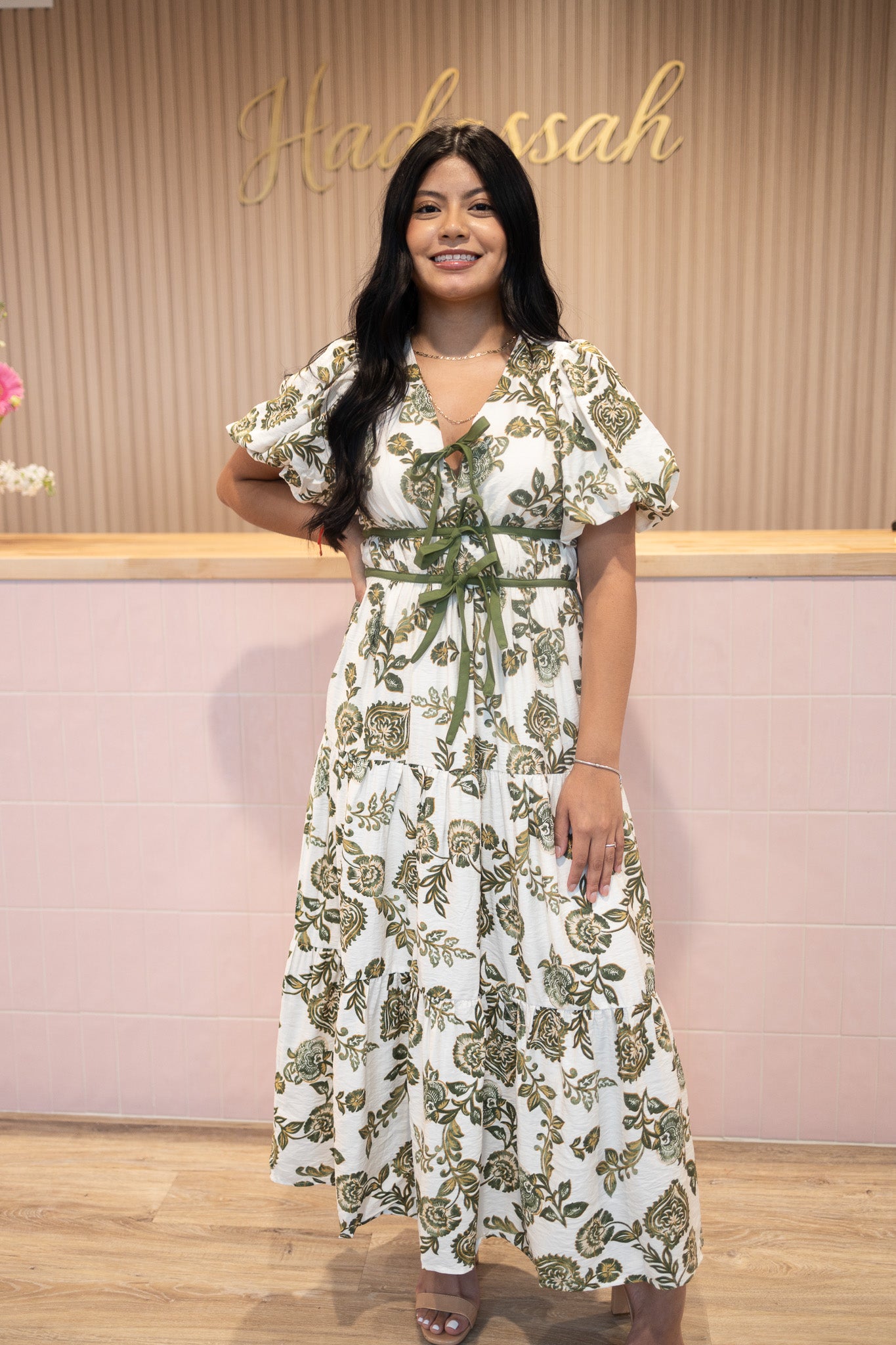Kelly Olive Dress