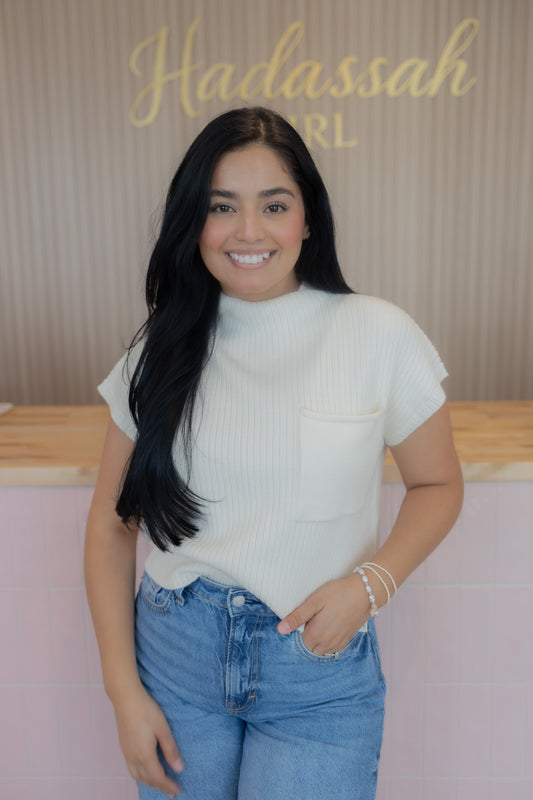 Tiana Cream Top