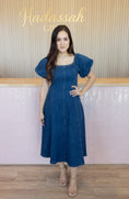 Load image into Gallery viewer, Berenice Jean Midi Dress
