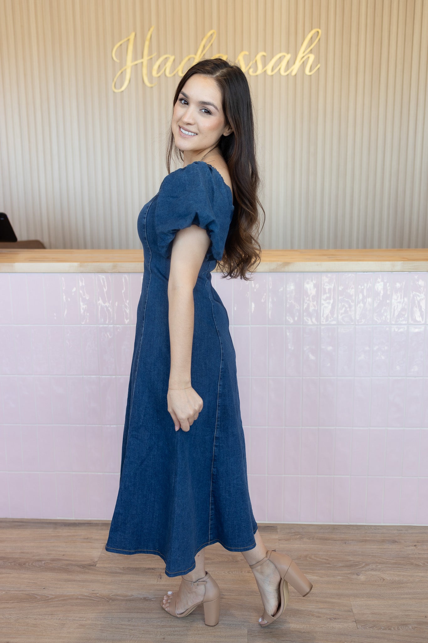 Berenice Jean Midi Dress