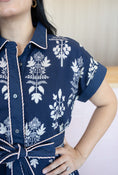 Load image into Gallery viewer, Destinny Navy Maxi Dress
