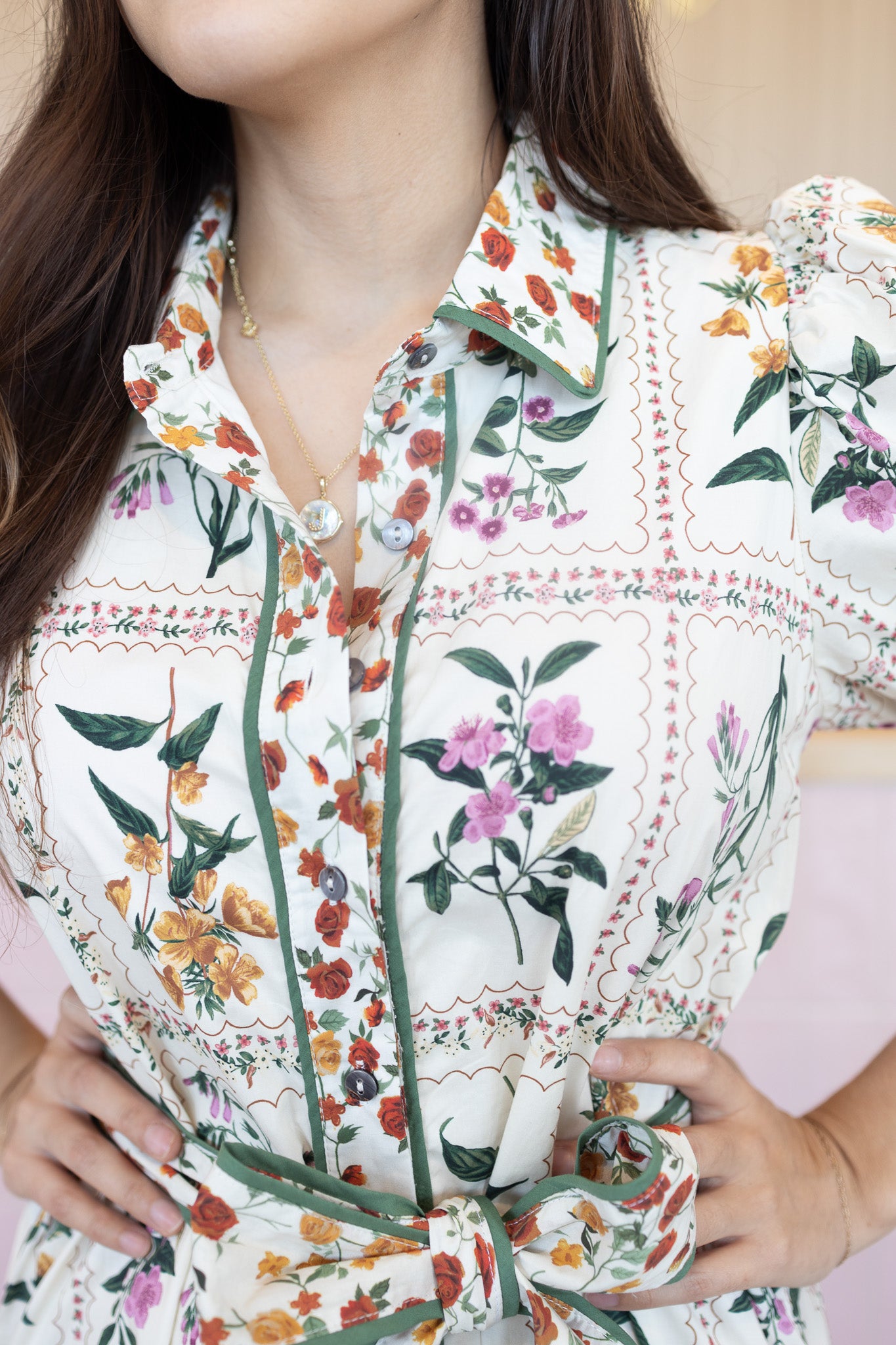 Saray Floral Maxi Dress