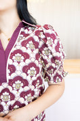 Load image into Gallery viewer, Lissa Burgundy Blouse
