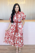 Load image into Gallery viewer, Aitana Brick Midi Dress
