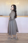Load image into Gallery viewer, Arisabeth Mocha Midi Dress
