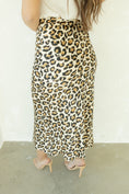 Load image into Gallery viewer, Izzy Cream Cheetah Skirt
