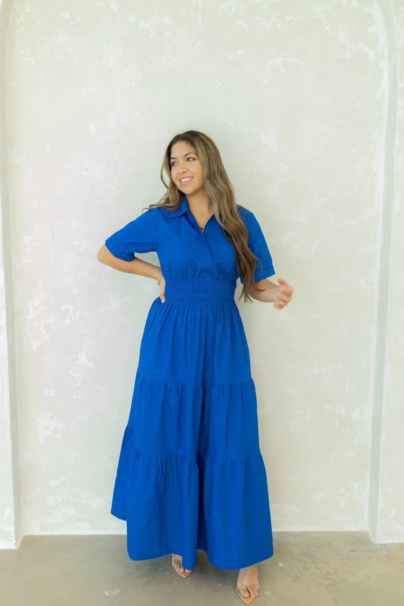 Tessie Blue Maxi Dress