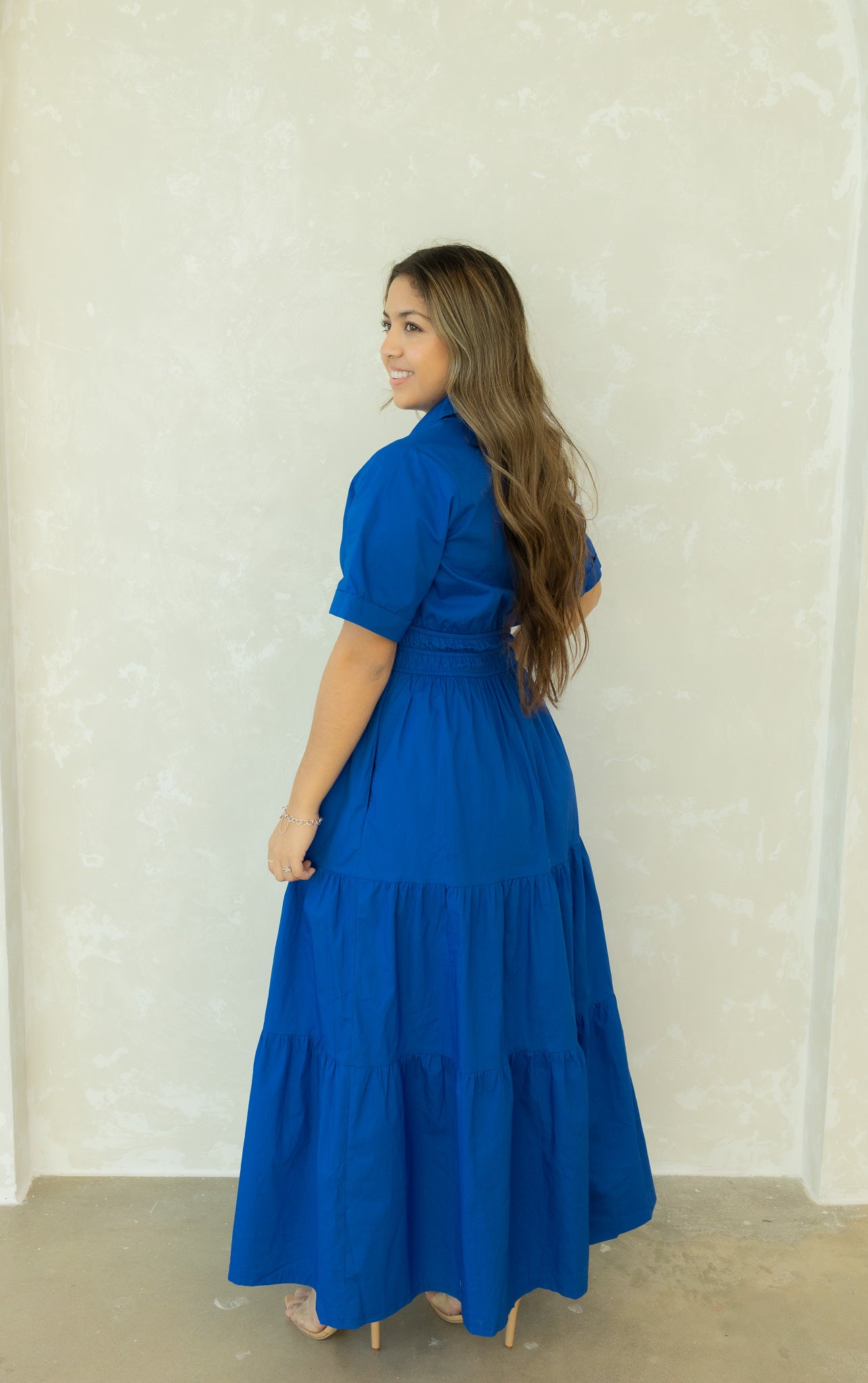 Tessie Blue Maxi Dress