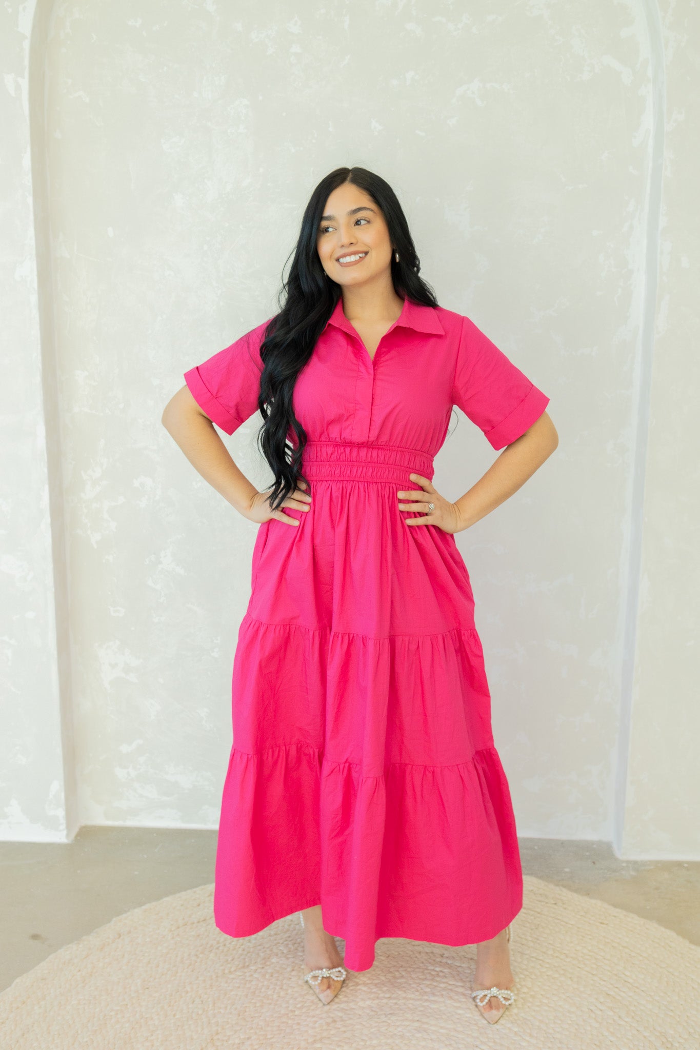 Tessie Fuchsia Maxi Dress
