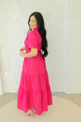 Load image into Gallery viewer, Tessie Fuchsia Maxi Dress
