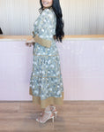 Load image into Gallery viewer, Evangeline Brown Midi Dress
