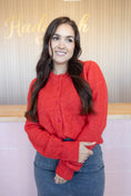 Load image into Gallery viewer, Thaily Red Cardigan
