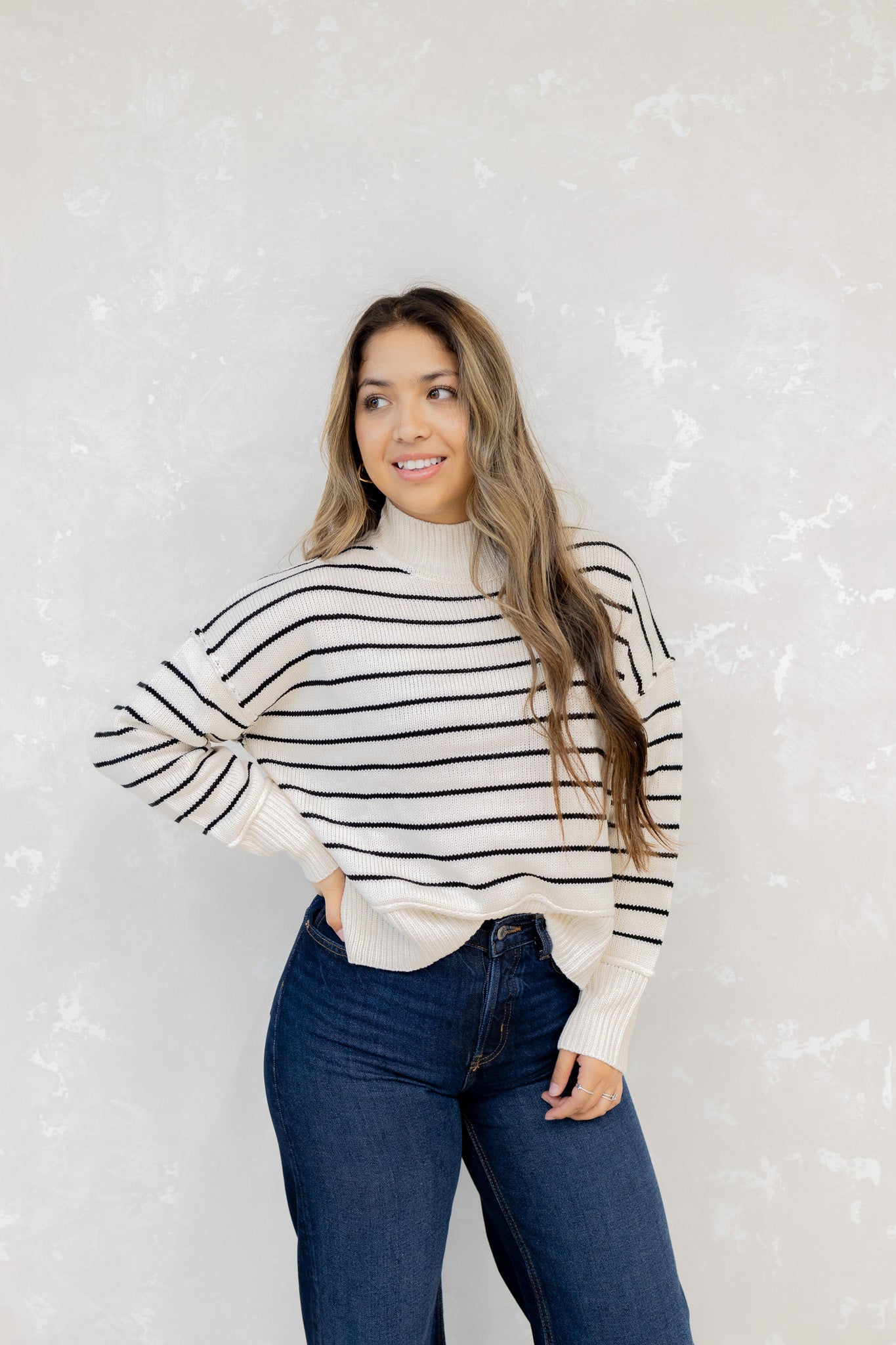 Sammy Oatmeal Sweater