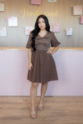 Load image into Gallery viewer, Ameri Mocha Midi Dress
