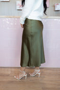 Load image into Gallery viewer, Sabrina Olive Skirt
