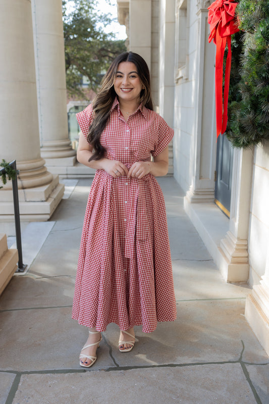 Cathaleya Red Maxi Dress