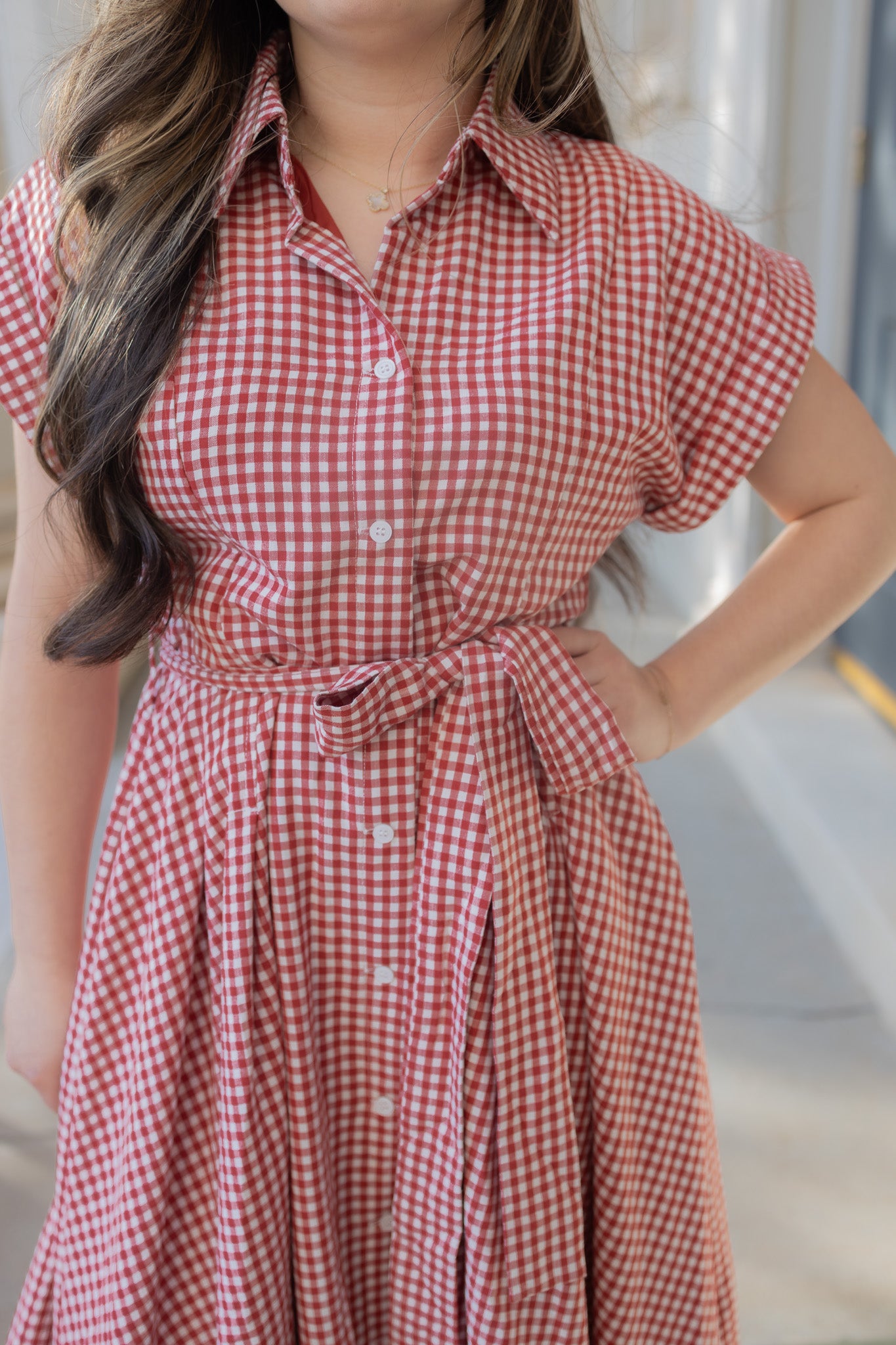 PRE-ORDER Cathaleya Red Maxi Dress