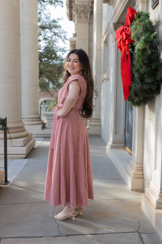 Cathaleya Red Maxi Dress