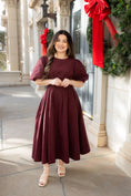 Load image into Gallery viewer, Ivette Plum Maxi Dress
