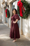 Load image into Gallery viewer, Ivette Plum Maxi Dress
