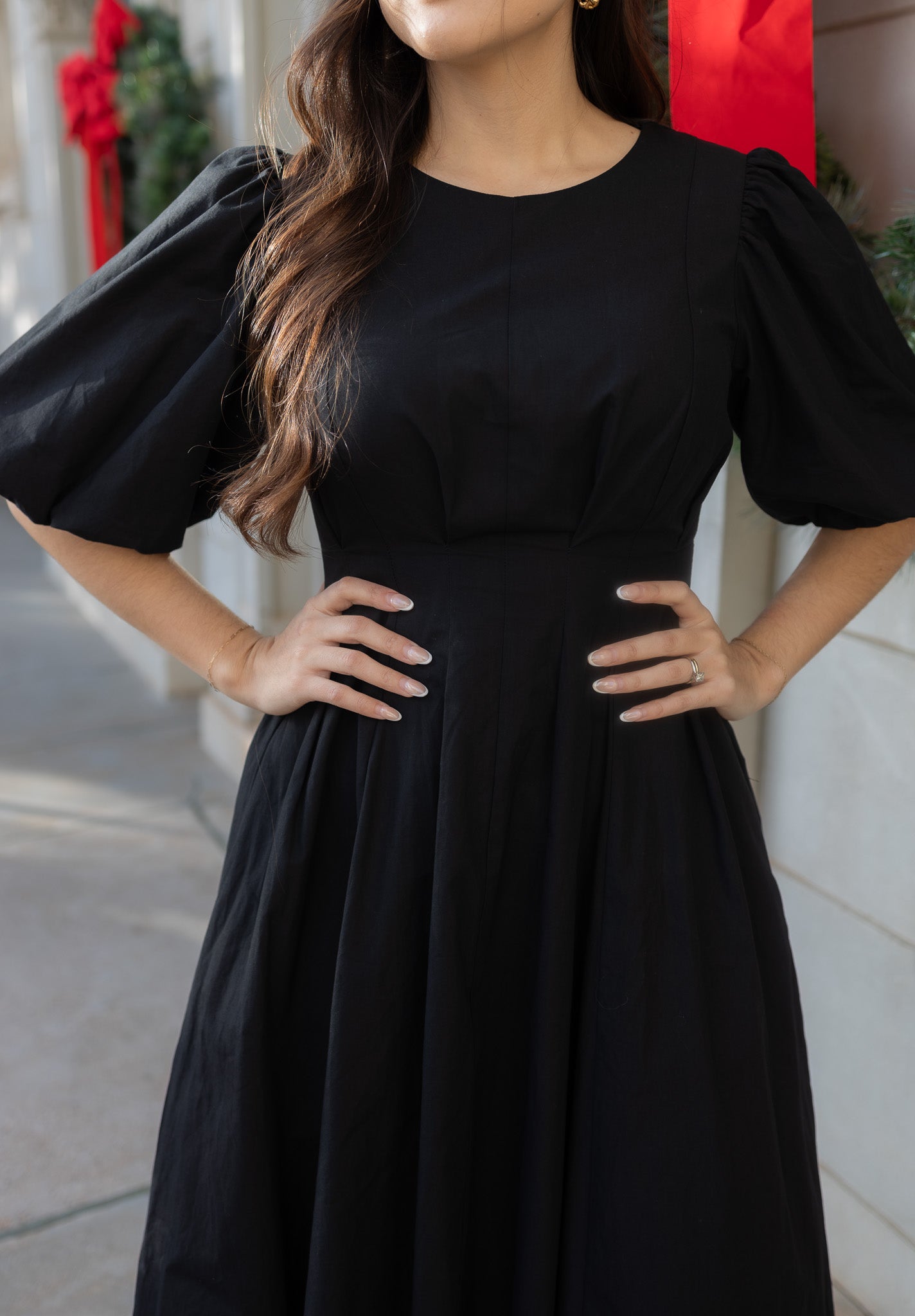 Ivette Black Maxi Dress