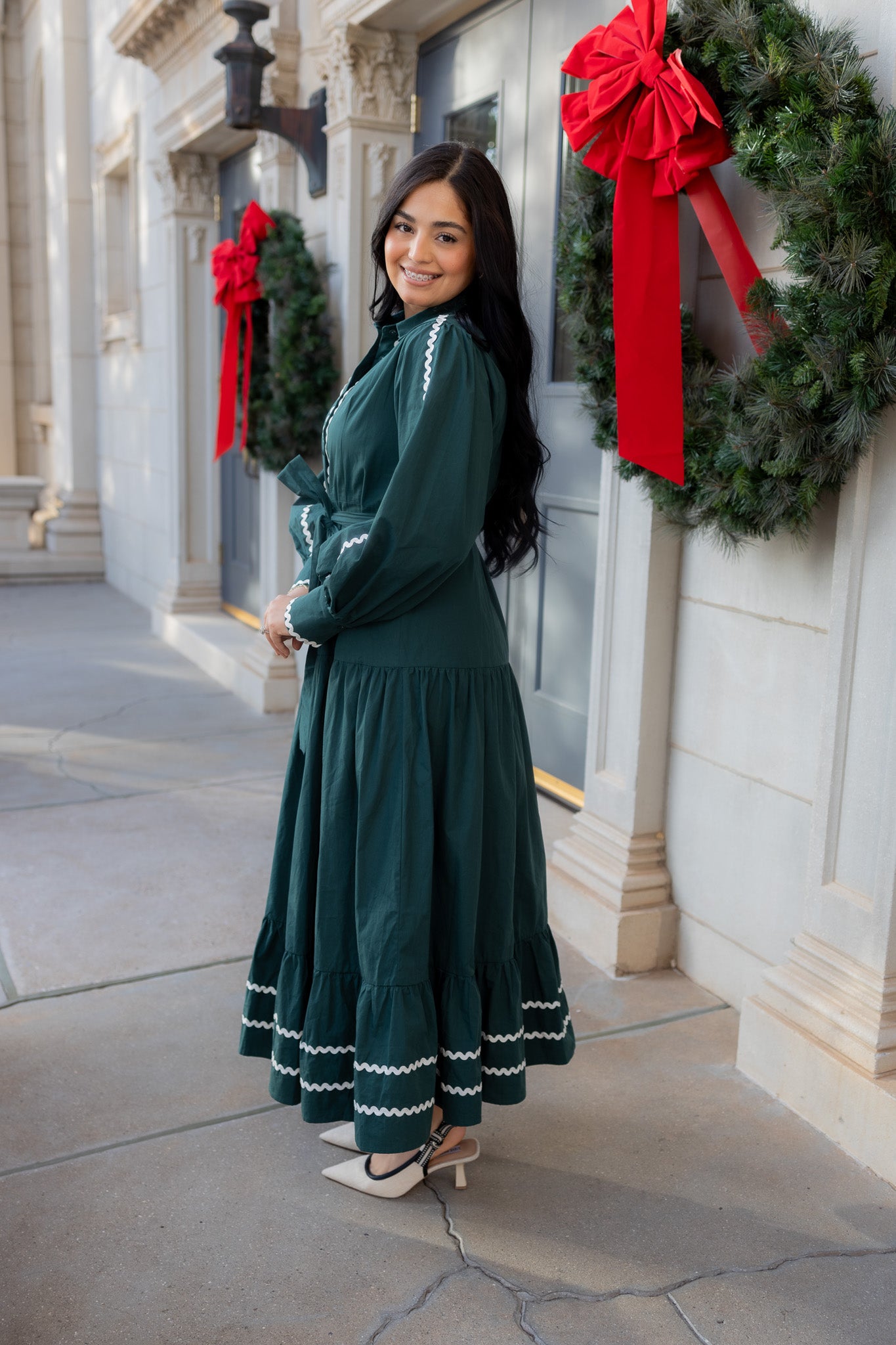 Sherlin Hunter Green Dress