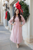 Load image into Gallery viewer, Winter Dusty Pink Dress
