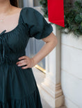 Load image into Gallery viewer, Everleigh Hunter Green Dress
