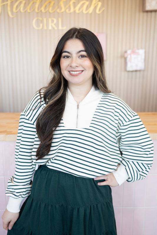 Vivian Olive Top