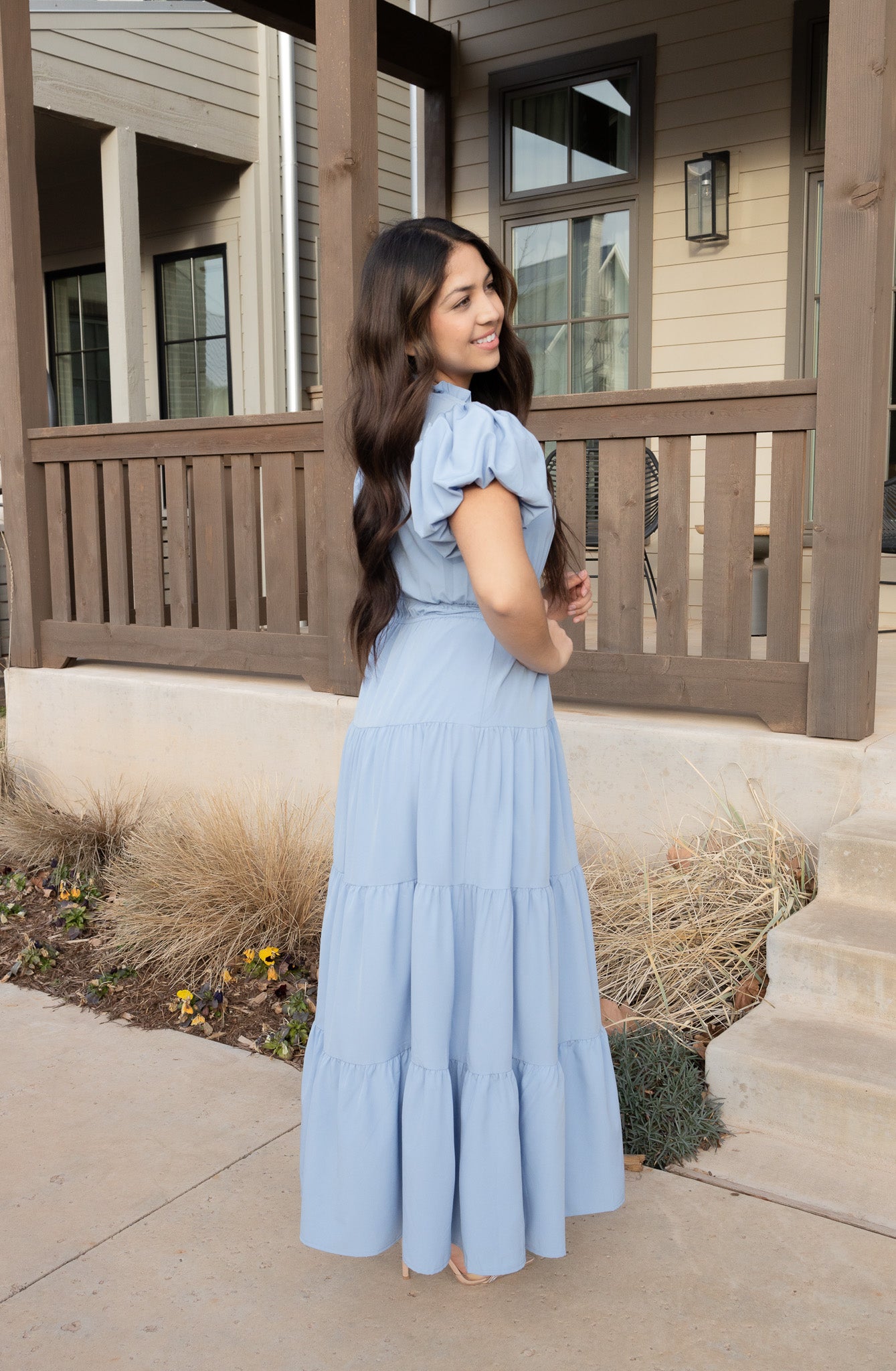 Danna Blue Maxi Dress