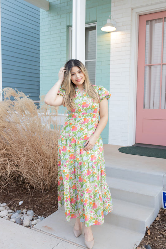 Sunflower Maxi Dress