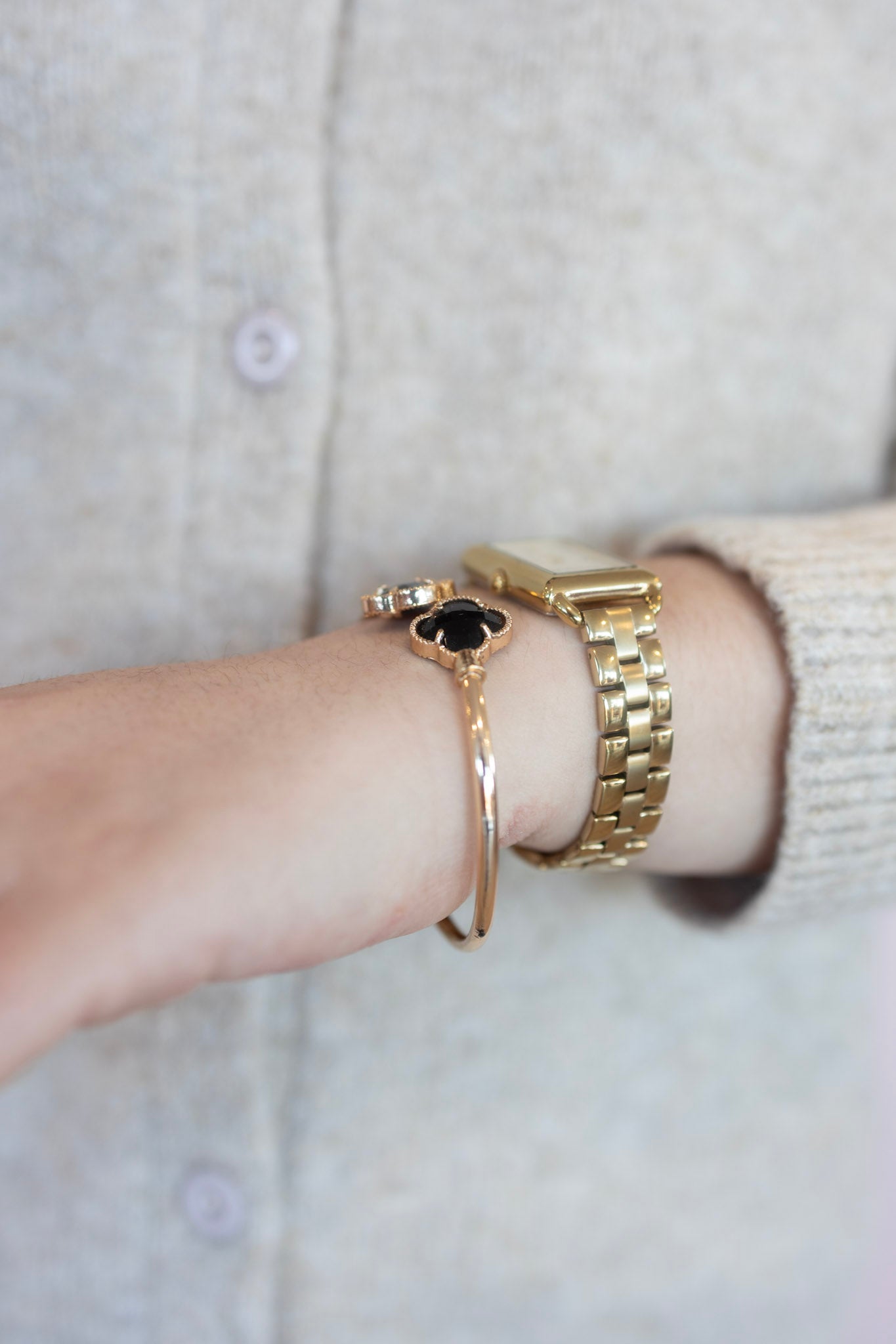 rubi black bracelet