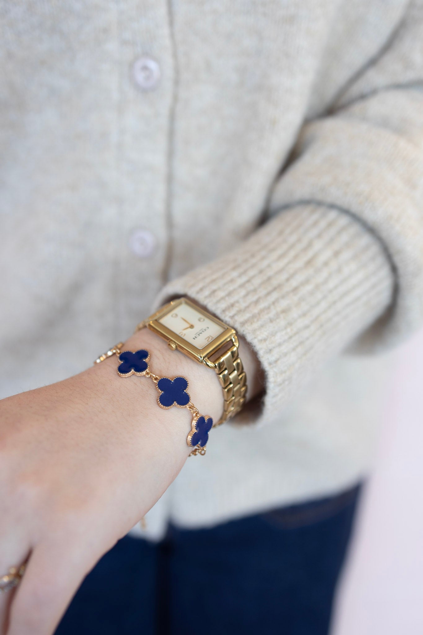 Stephanie blue bracelet