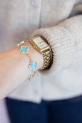 Load image into Gallery viewer, maison turquoise bracelet

