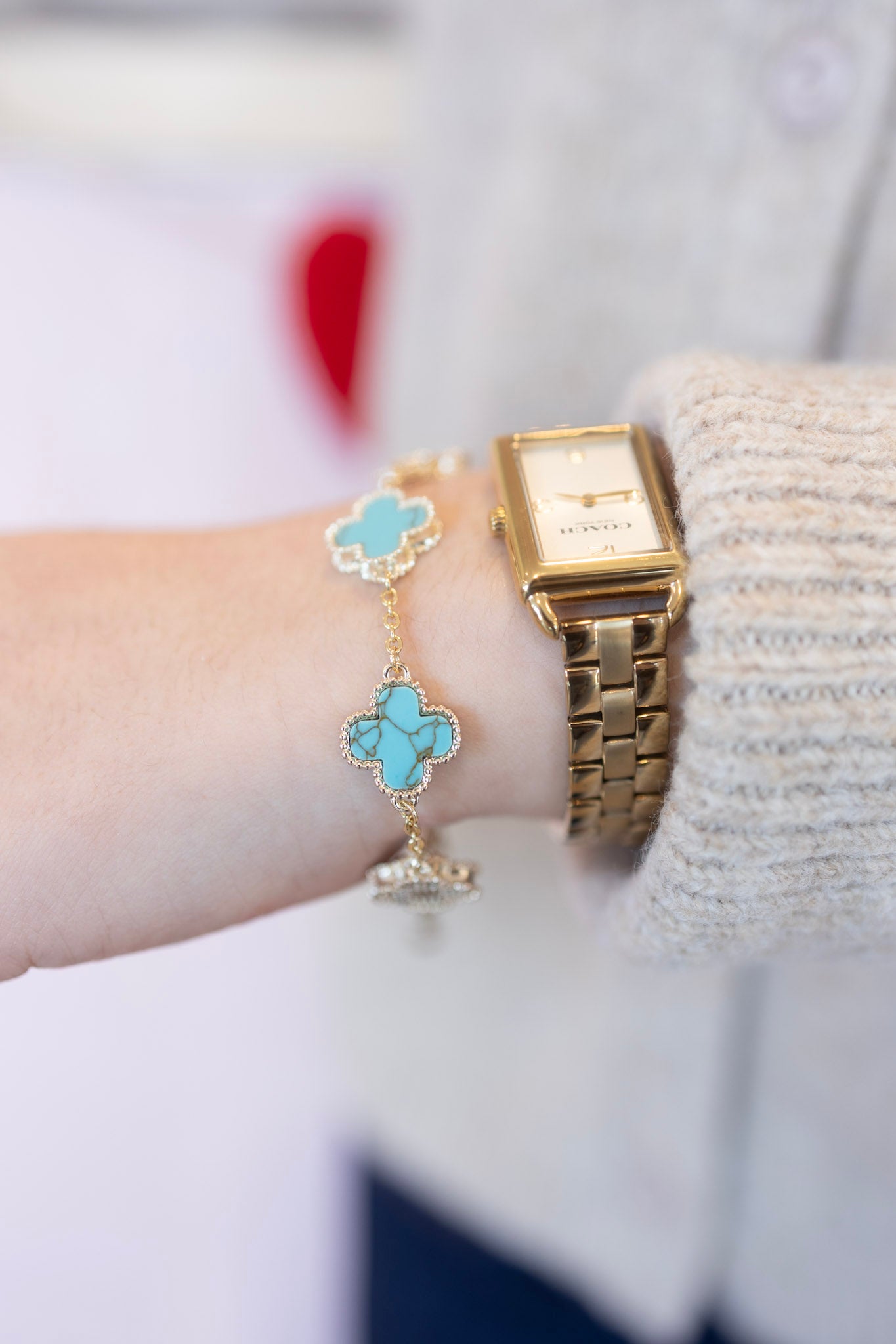 maison turquoise bracelet