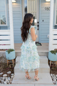 Load image into Gallery viewer, Flaxy Blue Midi Dress
