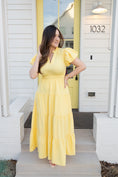 Load image into Gallery viewer, Danna Yellow Maxi Dress
