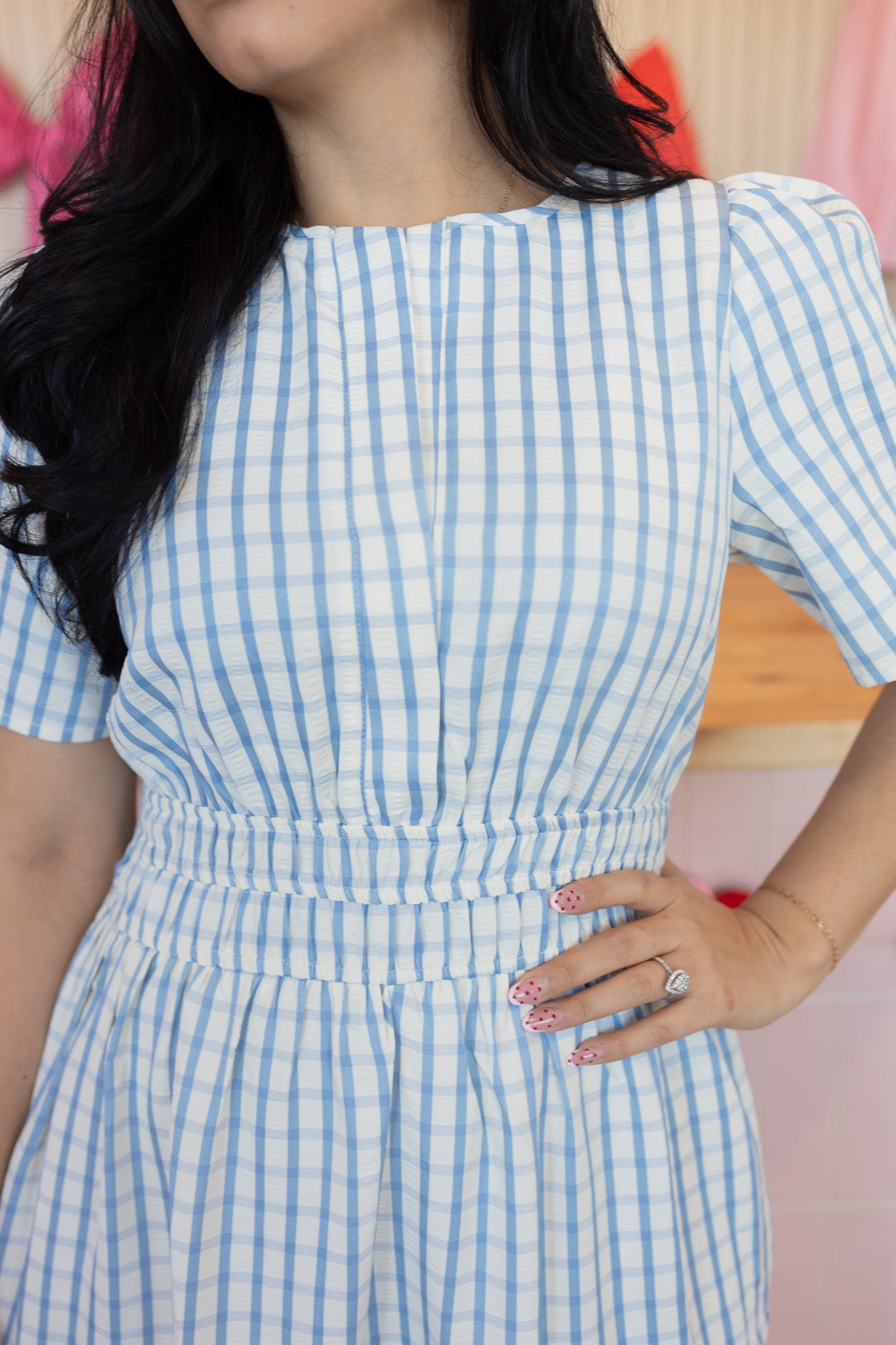 Cristal Blue Maxi Dress