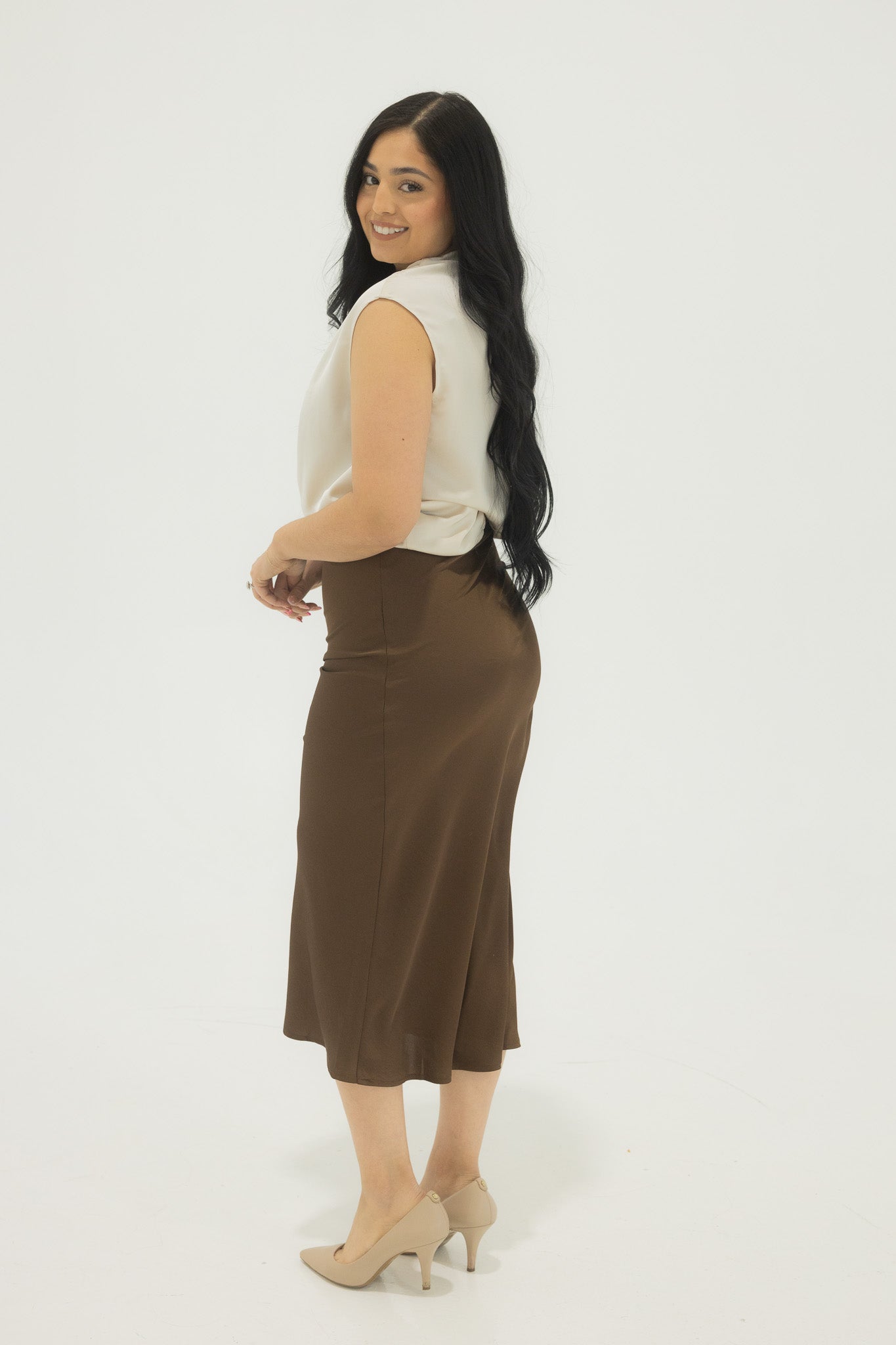 Sabrina Brown Skirt