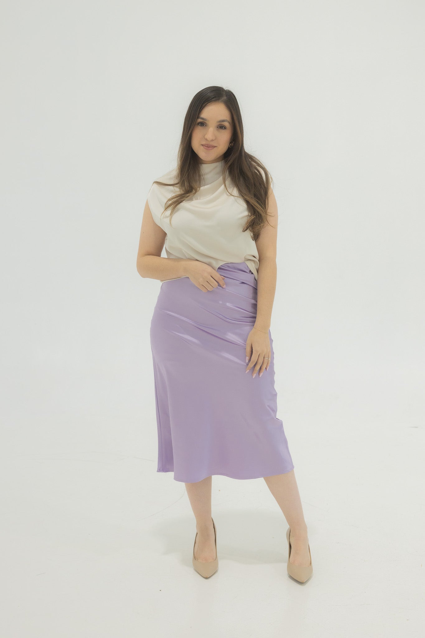 Sabrina Lavender Skirt