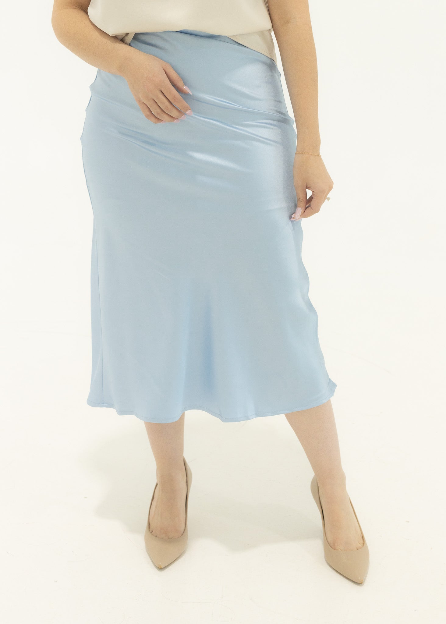 Sabrina Light Blue Skirt