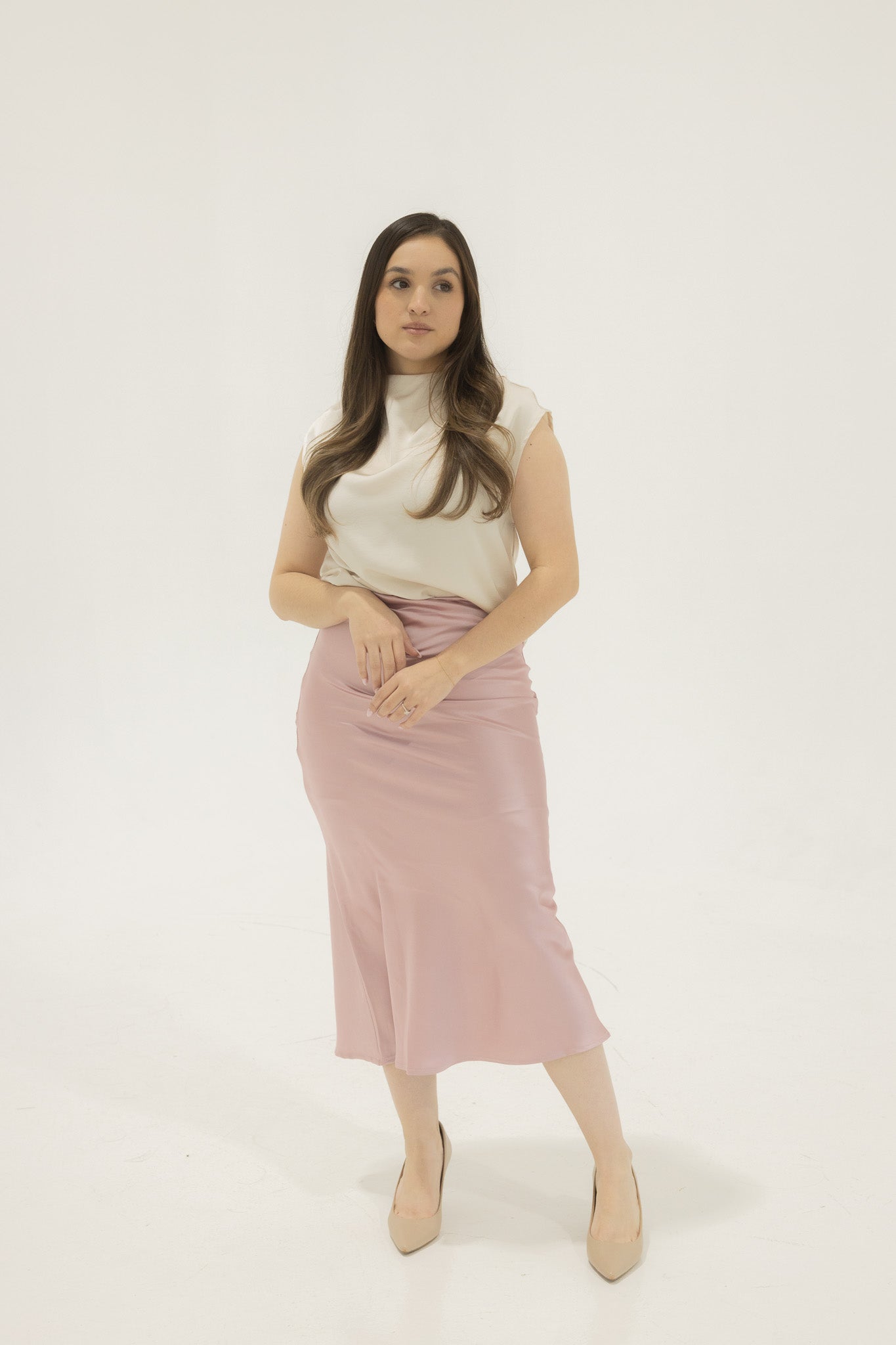 Sabrina Blush Skirt