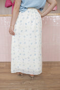 Load image into Gallery viewer, Spring Whisper Blue Skirt
