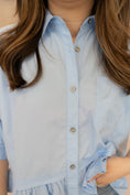 Load image into Gallery viewer, Camellia Blue Blouse
