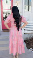 Load image into Gallery viewer, Elina Pink Midi Dress
