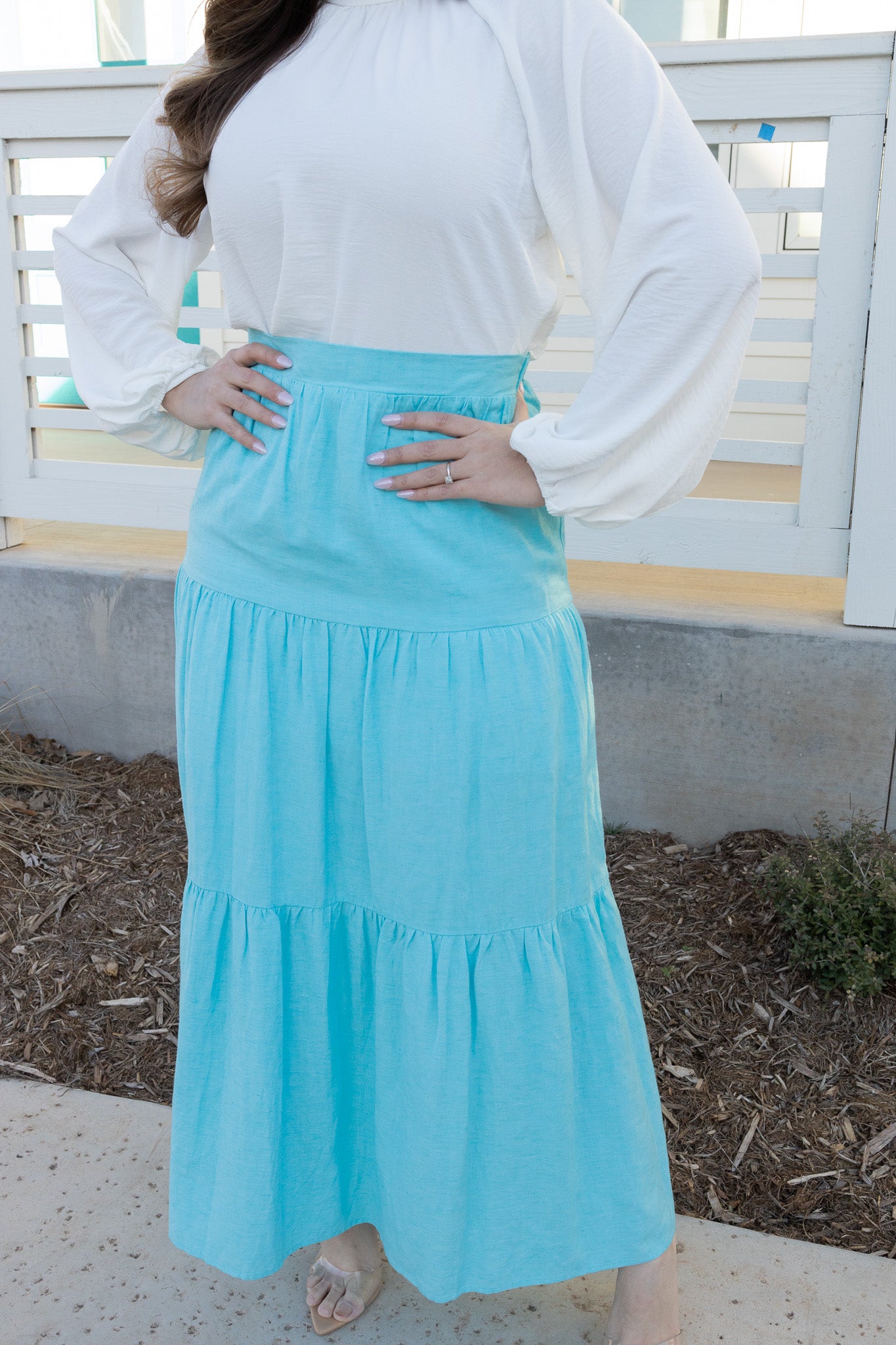 Mar Blue Skirt