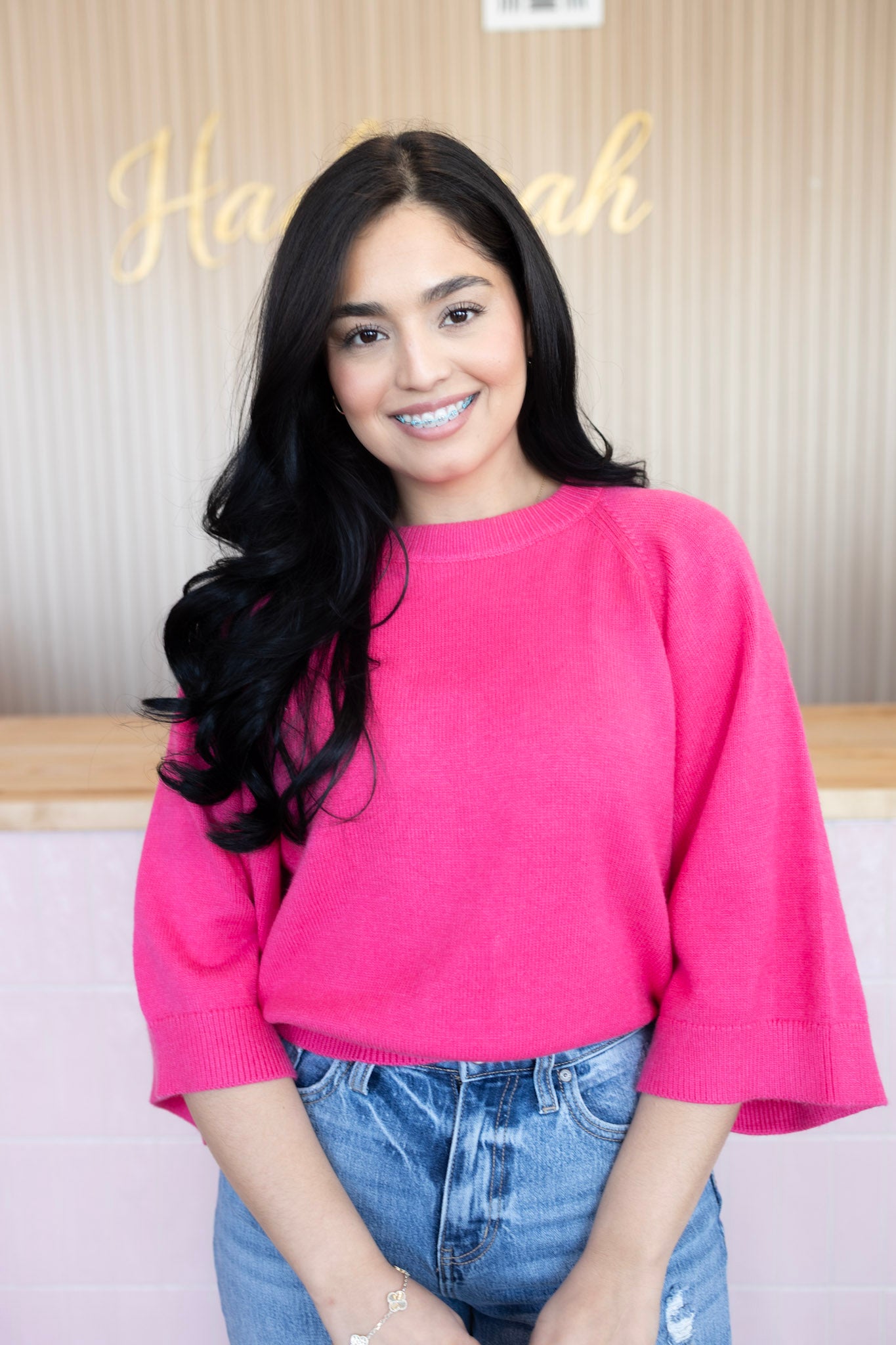 Pure grace pink blouse