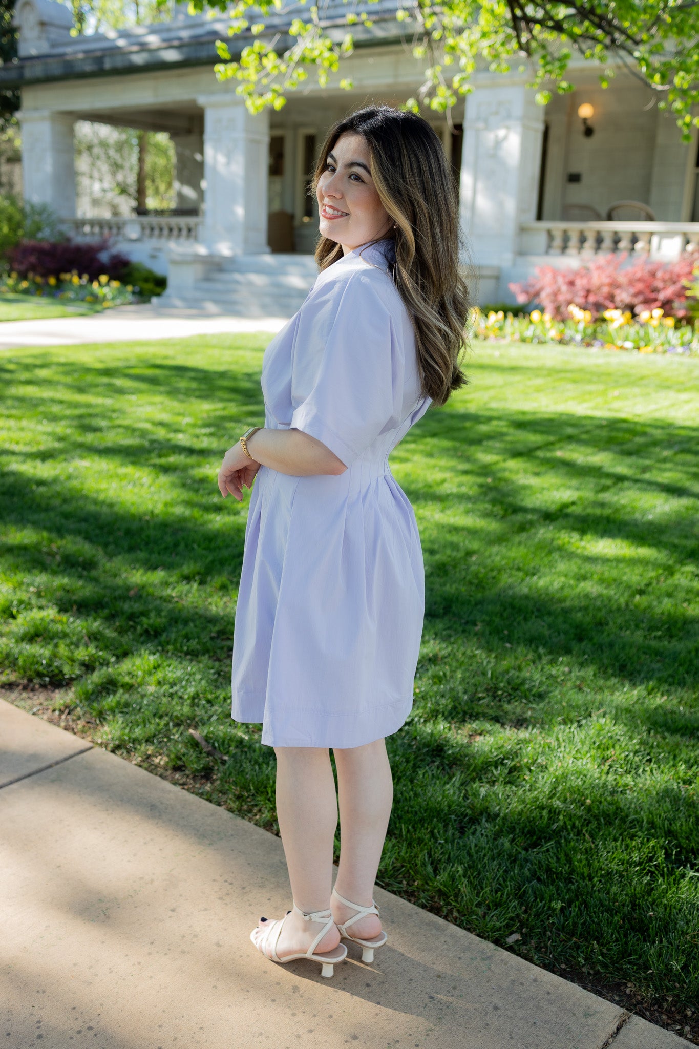 Alenna Lilac Dress