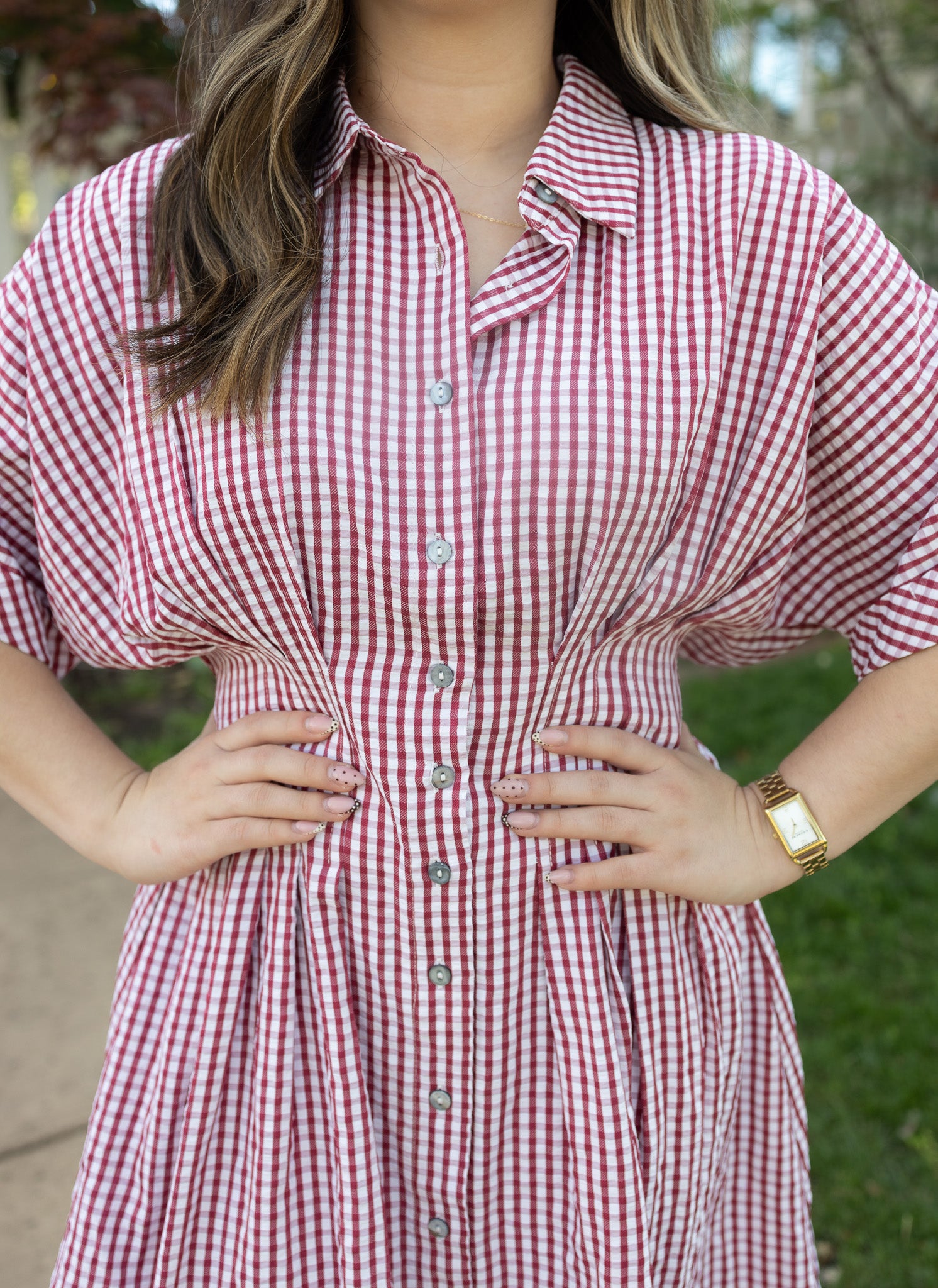Alenna Red Dress