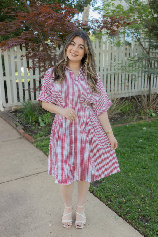 Alenna Red Dress